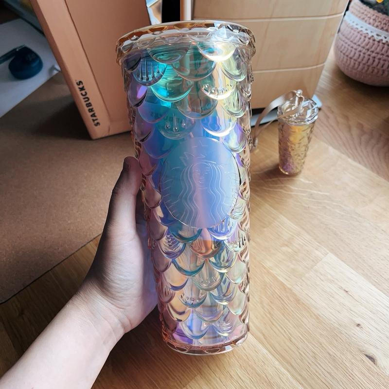 Starbucks authentic Mermaid Scales Set