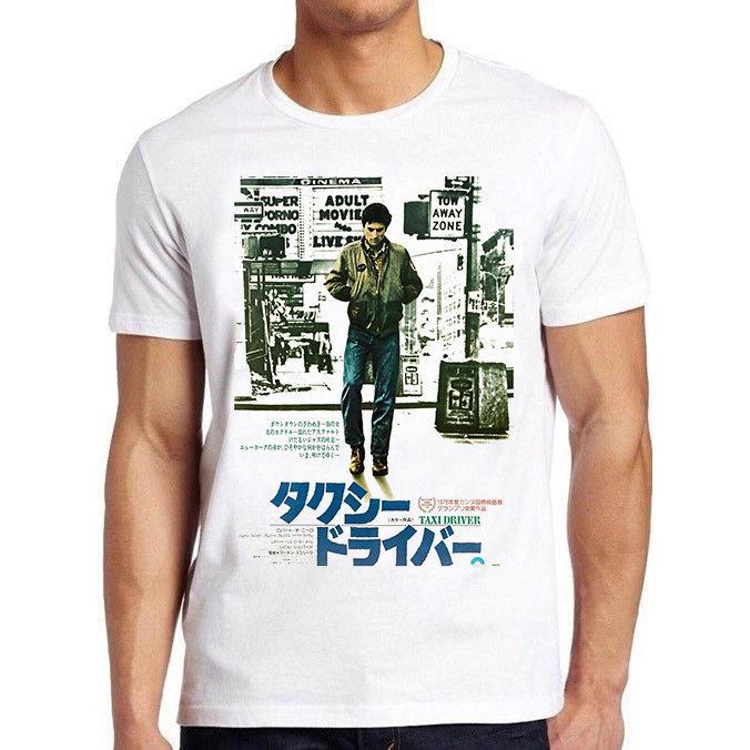 TikTok Shop: Taxi Driver T Shirt Japanese Poster Movie De Niro Cult Film  Cool Gift T Shirt