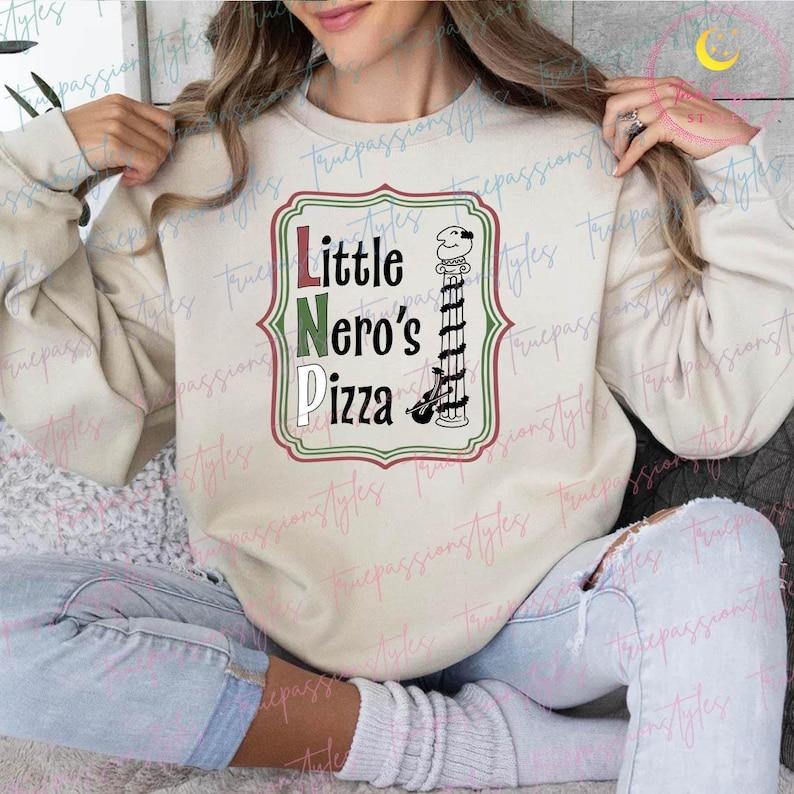 Little nero's pizza sweatshirt sale