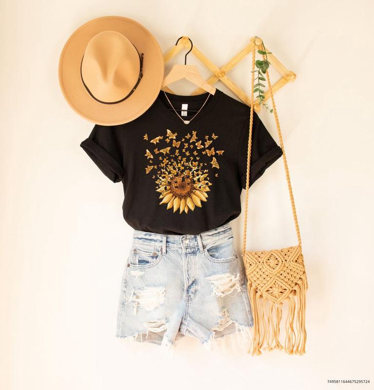 Sunflower Shirt Florist Floral Tshirt Flower Sunshine Gift Sunflower Shirt Florist Floral Tshirt Flower Sunshine Gift