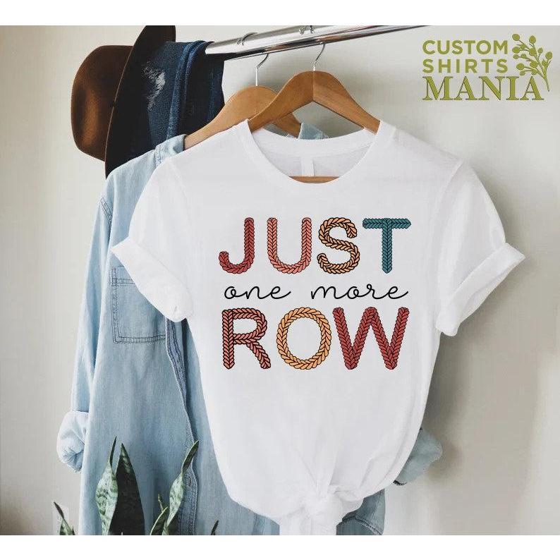 Just One More Yarn - Knitting Crochet Funny Gift T-Shirt Just One More Yarn - Knitting Crochet Funny Gift T-Shirt