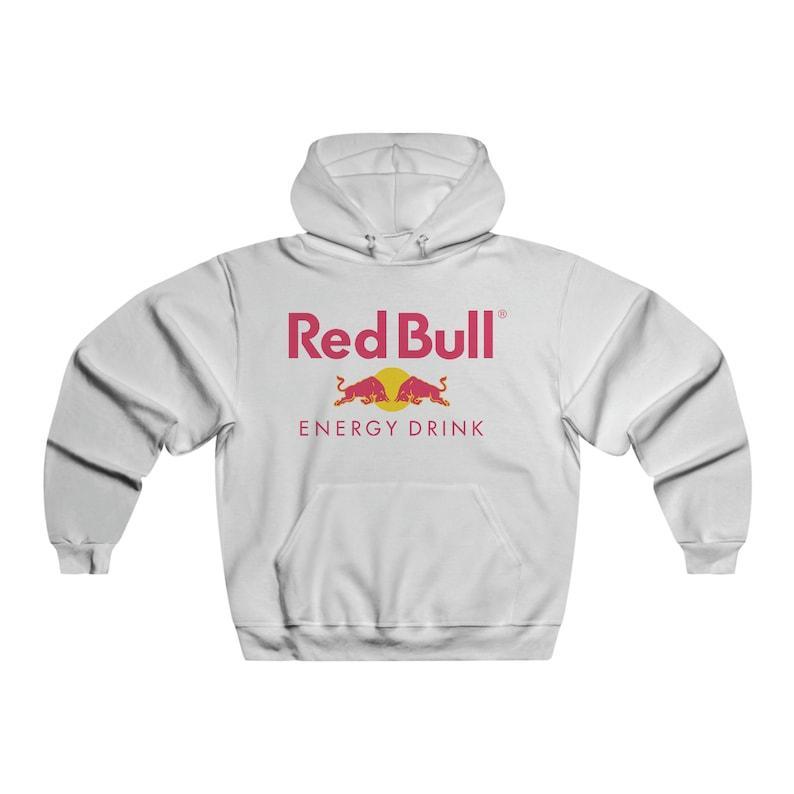 Redbull Men's Hoodie, Red Bull Logo Hoodie, Men's Trendy Hoodie