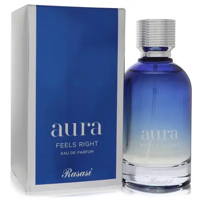 Rasasi Aura Feels Right Eau De Parfum Spray (Unisex) By Rasasi - 3.3 oz Rasasi Aura Feels Right Eau De Parfum Spray (Unisex) By Rasasi - 3.3 oz