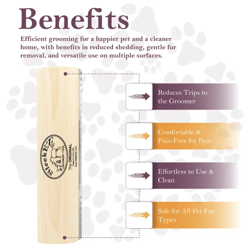 Product Introduction of SleekEZ Horse Brush for Shedding & Grooming, Deshedding Tool for Short & Long Haired Horses 7