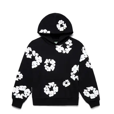 Green Hoodie White Flower TikTok Shop