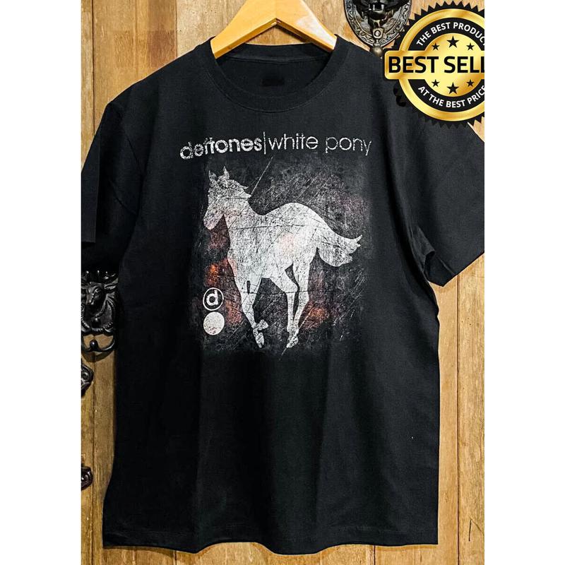 Deftones white pony t shirt best sale