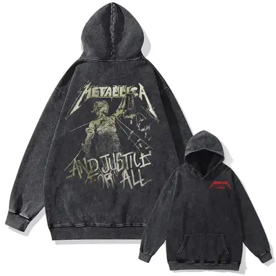 Metallica -- Heavy shops Blend Hooded Sweatshirt / Music / Music Gift / Birthday Gift / Aesthetic Clothing