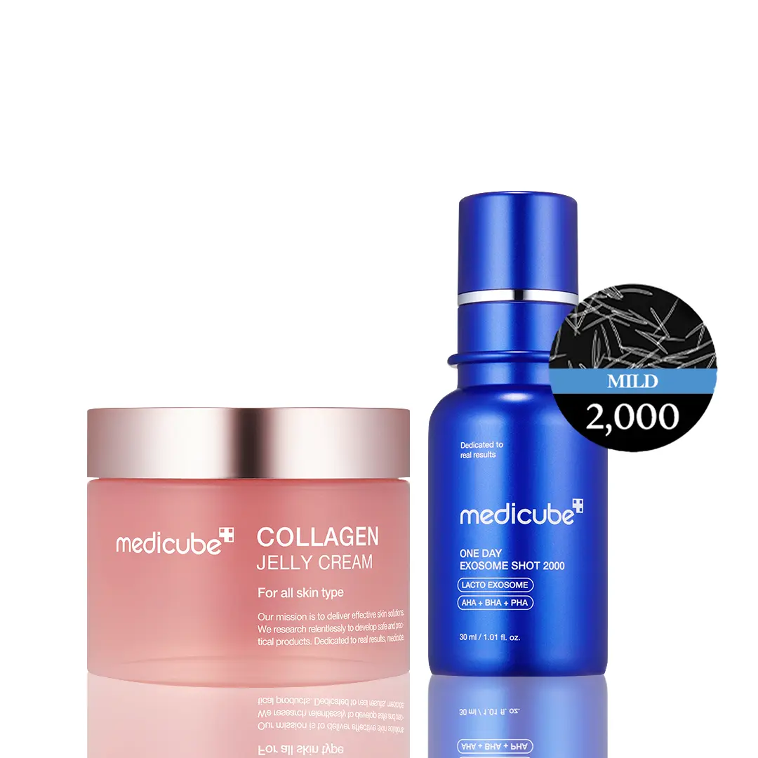 [Official Shop] Korean Home Aesthetic Duo l Experience Glass Glow Facial Effect Facial Skincare Set