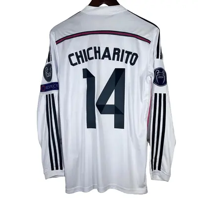 Chicharito #14 Mexico buy 2022 World Cup Match Slim Fit Home Soccer Jersey 2022-2023