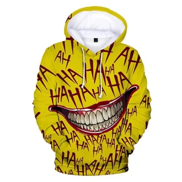 Haha joker hoodie hotsell