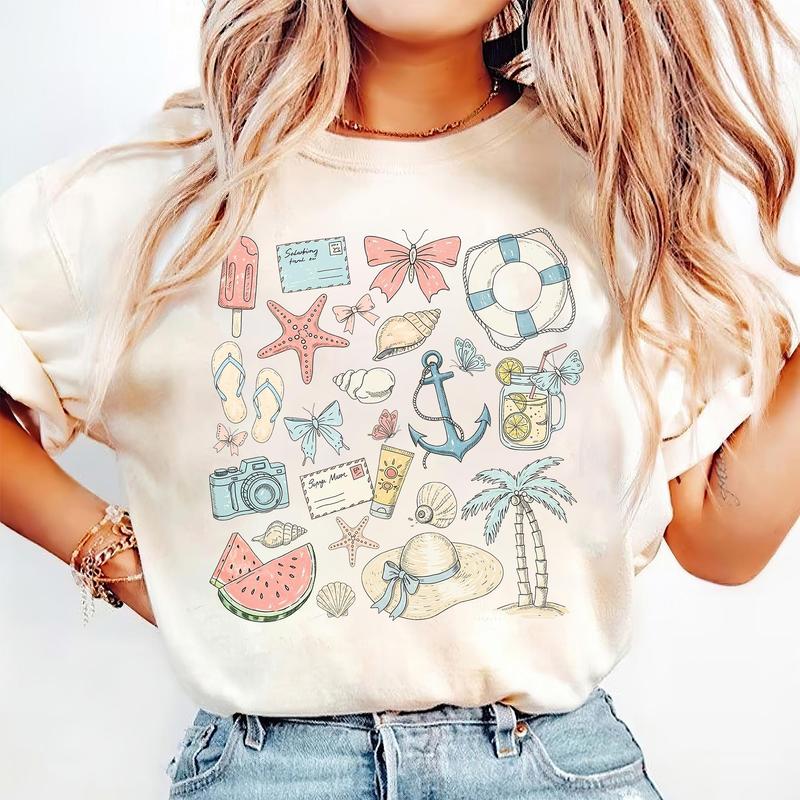 Retro Summer Vibes Graphic Tee Retro Summer Vibes Graphic Tee