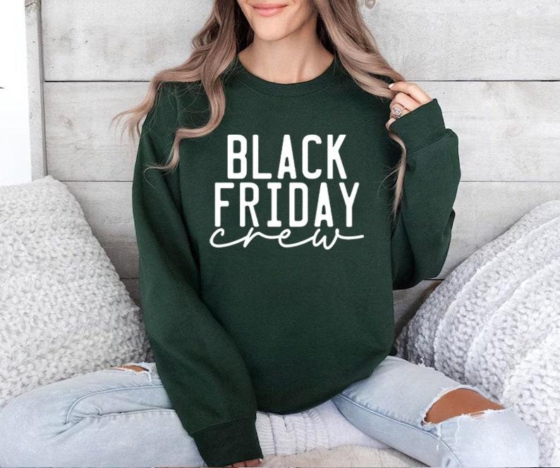 TikTok Shop Black Friday Crew Sweatshirt Black Friday Shopping Sweat Womens Black Friday Trendy Black Friday Sweatshirt Shopping Crew Sweatshirt