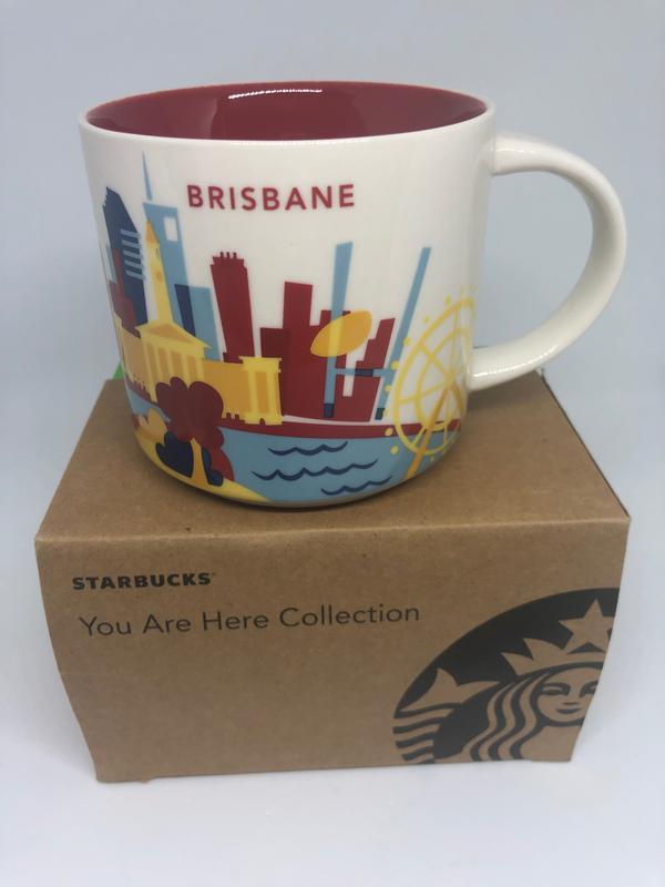 TikTok Shop: Starbucks You Are Here Collection Australia Brisbane Ceramic  Coffee Mug New Box