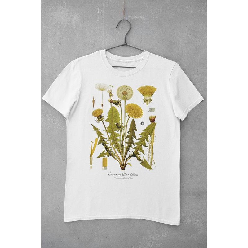 Dandelion Botanical T- Shirt Dandelion Botanical T- Shirt