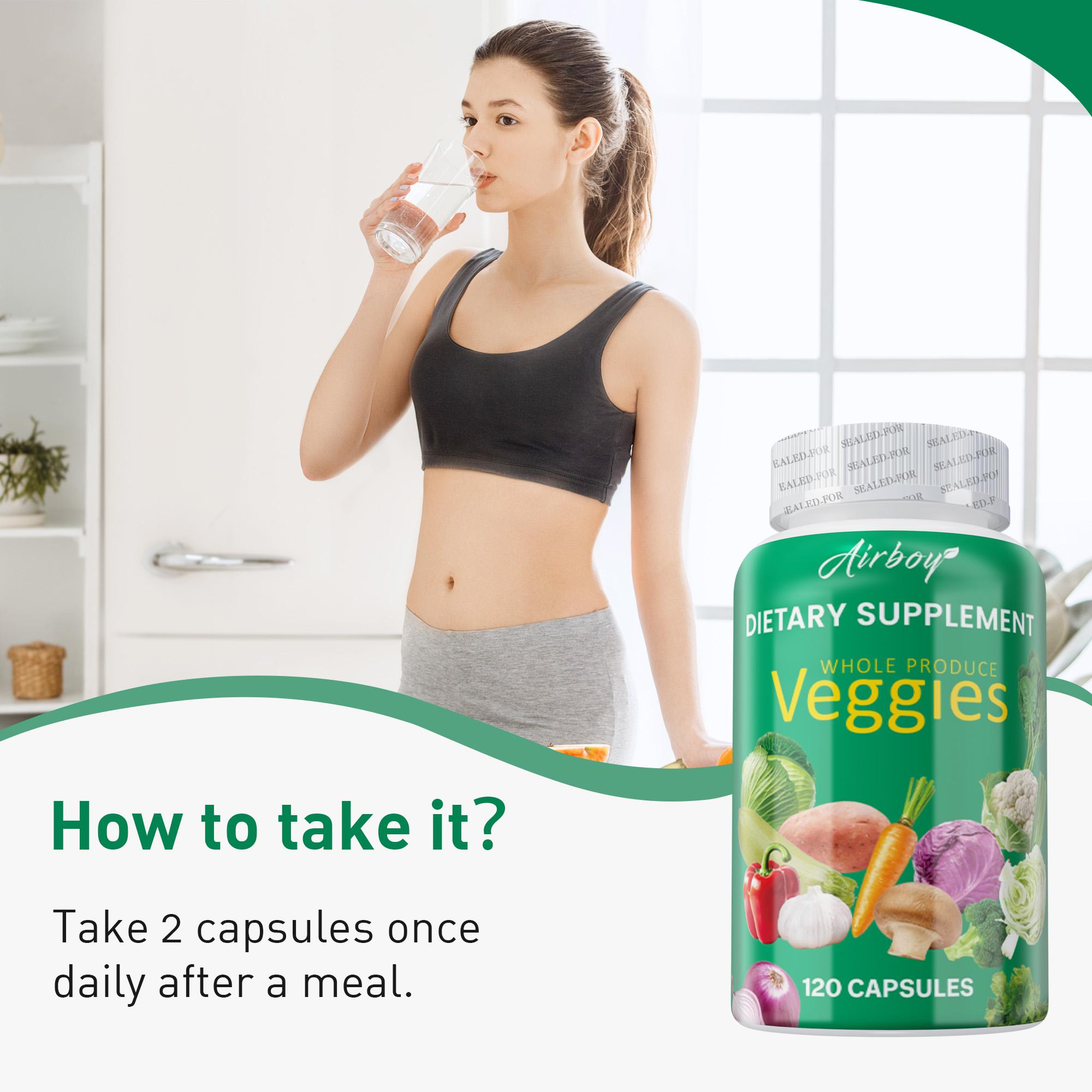 Energy Boosting Veggie Capsules