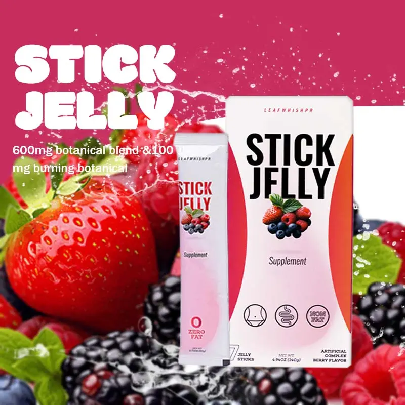 Product Introduction of LeafWhishpr Stick Jelly – Packed with 25 plant extracts, 9 vitamins, and antioxidants. A convenient on-the-go solution for maintaining a balanced diet and active lifestyle 3