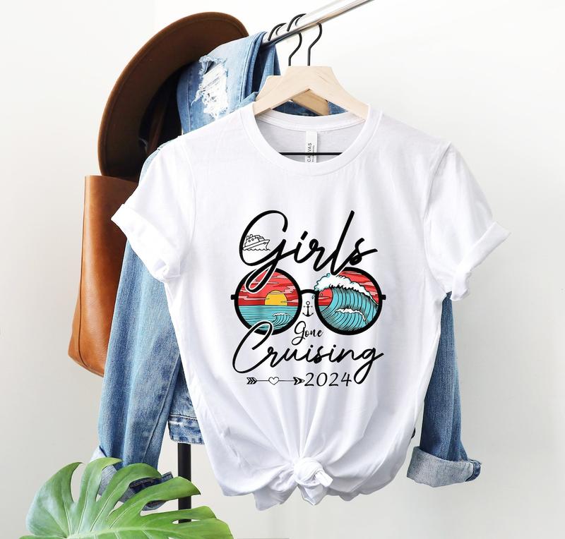 Girls Gone Cruising Tshirt For Women Cruise Lovers Girls Gone Cruising Tshirt For Women Cruise Lovers