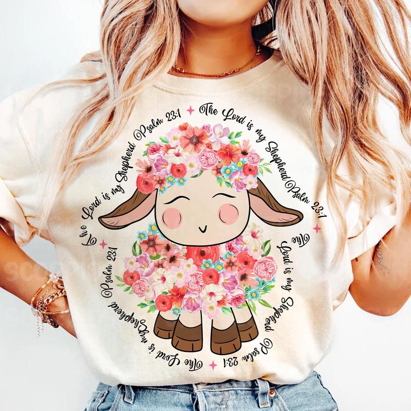 The Lord is My Shepherd Easter Shirt The Lord is My Shepherd Easter Shirt