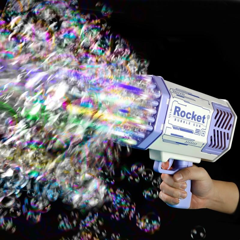 Product Introduction of Bubble Machine Blower for Kids & Toddlers, Bubble Toys for Outdoor Birthday Party Portable Fun Colorful 22