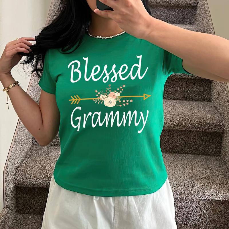 Blessed Grammy Shirt Mothers Day Gifts Tee Blessed Grammy Shirt Mothers Day Gifts Tee