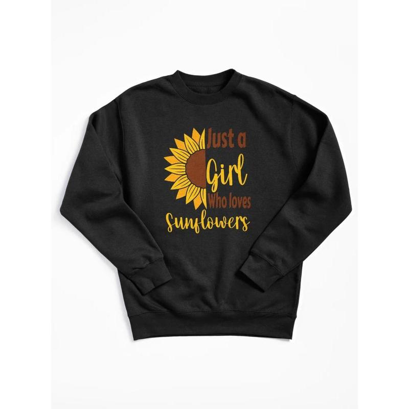 Sunflower And She Loved A Little Girl Very Very Much Tshirtt Sunflower And She Loved A Little Girl Very Very Much Tshirtt