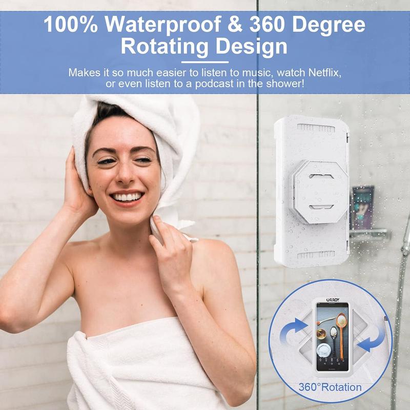 Experience handsfree convenience with the Waterproof 360° Rotating