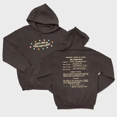 Call Me If You Get shops Lost Tyler the Creator Tour Merch Hoodie