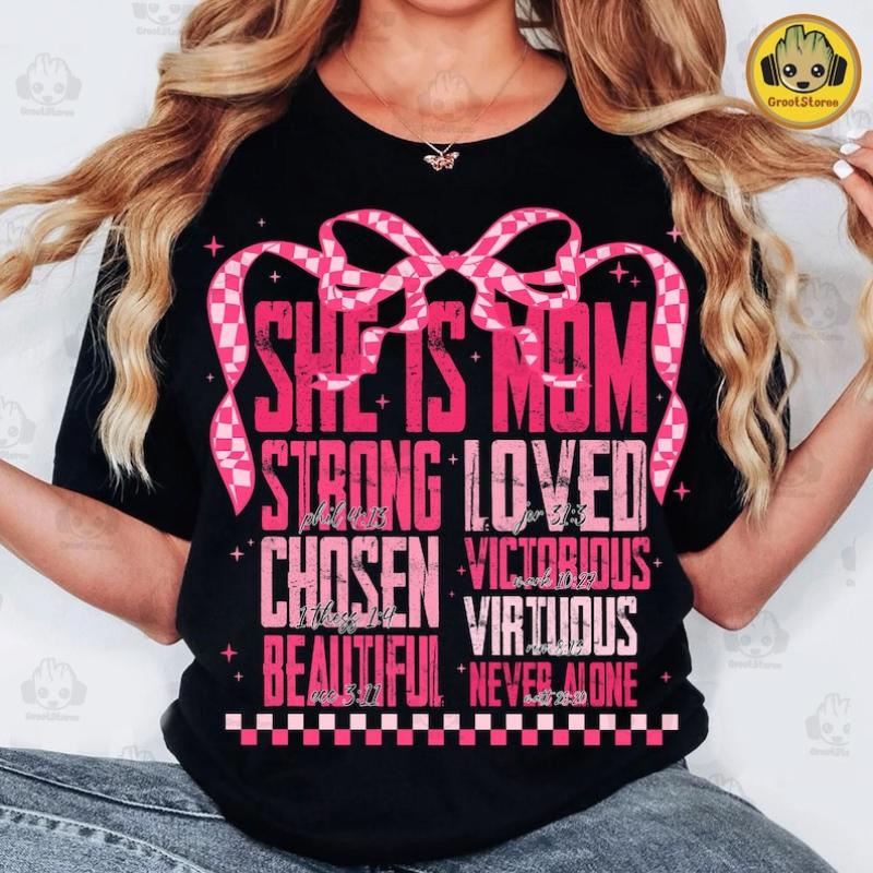 Mom Shirts With Sayings Blessed Mama Tshirt T Women Gifts Mom Shirts With Sayings Blessed Mama Tshirt T Women Gifts