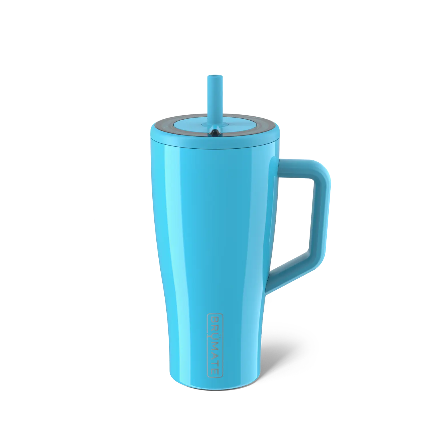 BrüMate Era 30oz Tumbler with Handle and Straw | 100% Leakproof Insulated Tumbler | Keeps Ice 24+ Hours | Cup Holder Friendly Base