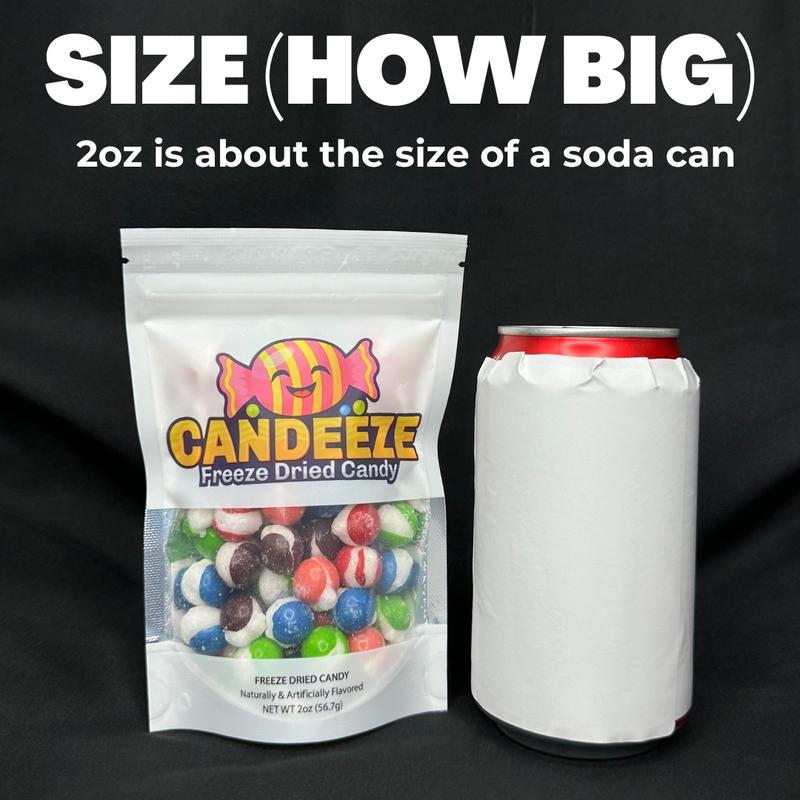 Pick & Choose Freeze Dried Candy – Build Your Own Bundle (Many Options) Sweet Snack Bonbon Sour Bonbon Sour Crunchy Lemon Rainbow Bites