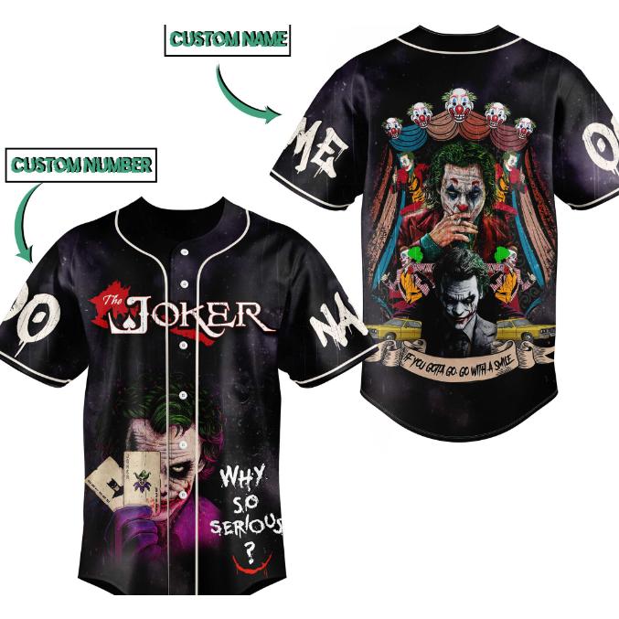 TikTok Shop JOKER Baseball wt Jersey