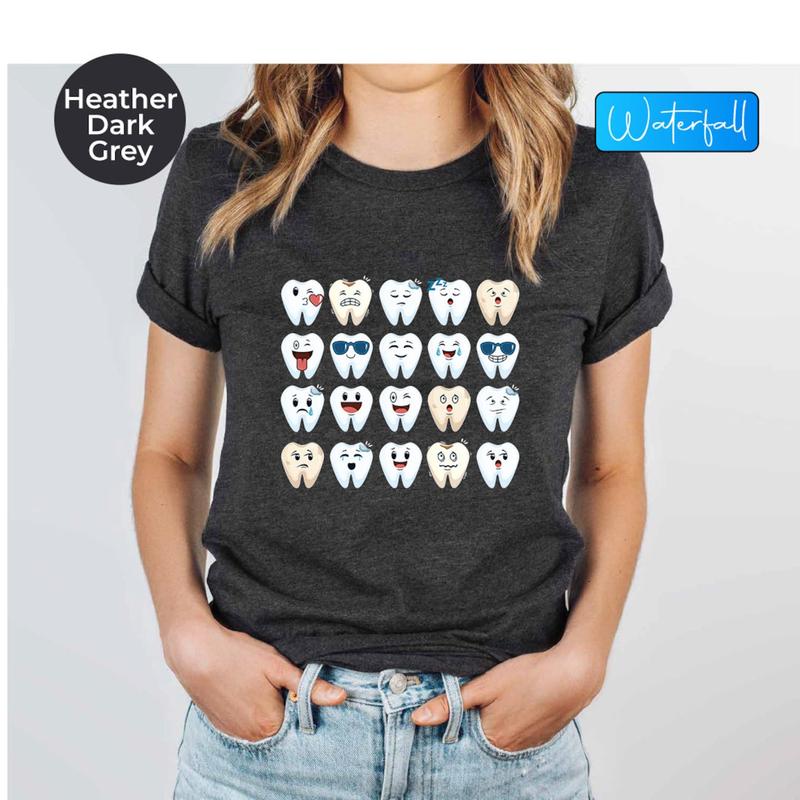 Dentist Tshirt Tooth Shirt Gift Dental Hygienist Assistant Dentist Tshirt Tooth Shirt Gift Dental Hygienist Assistant