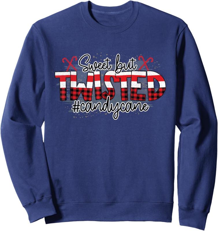 Sweet But Twisted Funny Candy Cane Christmas T-Shirt Sweet But Twisted Funny Candy Cane Christmas T-Shirt