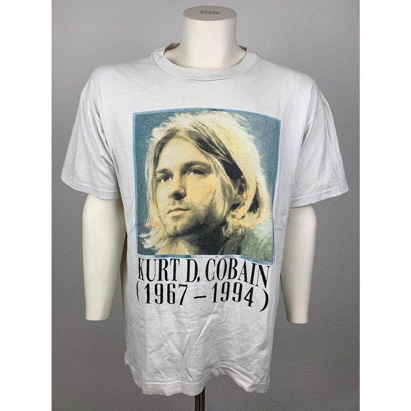 Kurt cobain t shirt vintage best sale