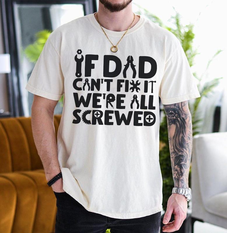 Mr. Fix It With Tools Tee Shirt Funny Father's Day Mr. Fix It With Tools Tee Shirt Funny Father's Day