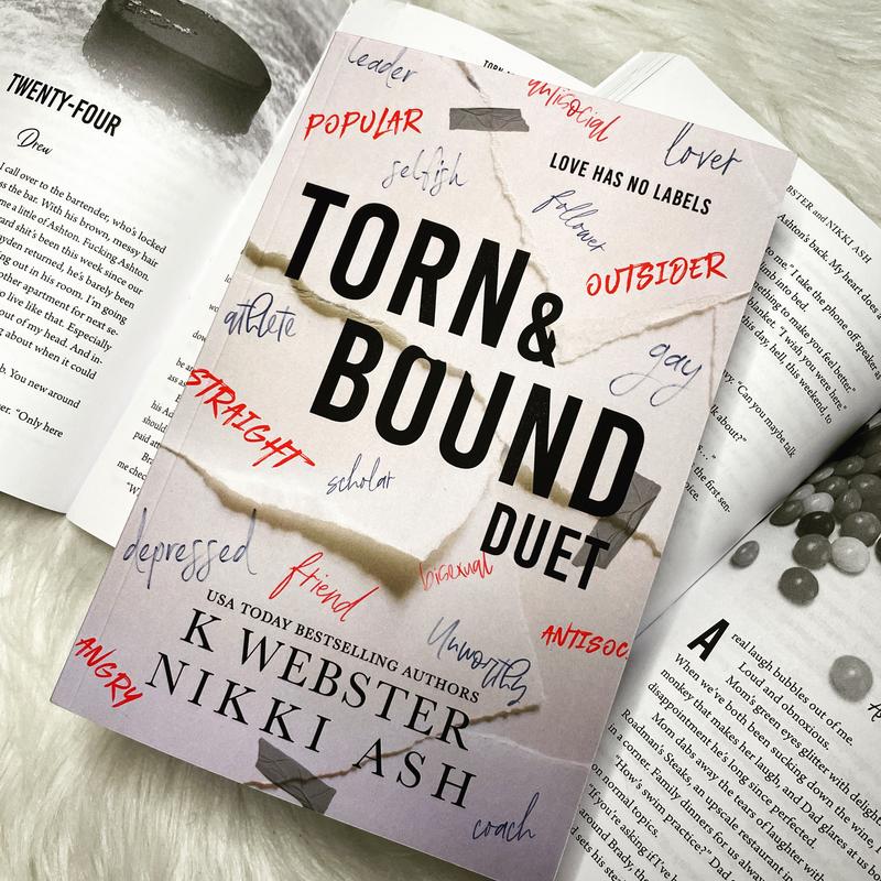 Torn and Bound by K Webster and Nikki Ash SE signed outlet