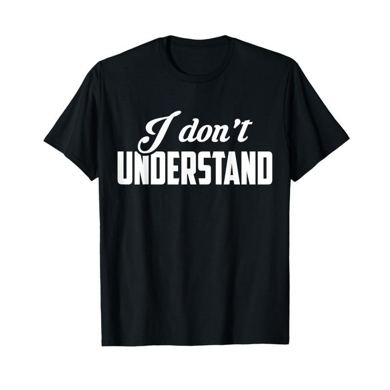 Sherlock Holmes Watson I Don't Understand T-Shirt Sherlock Holmes Watson I Don't Understand T-Shirt