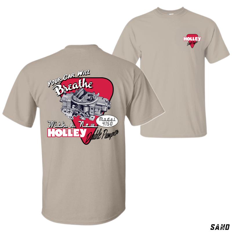 Vintage Holley Carburetor Men's Fitted Short Sleeve Tee Vintage Holley Carburetor Men's Fitted Short Sleeve Tee