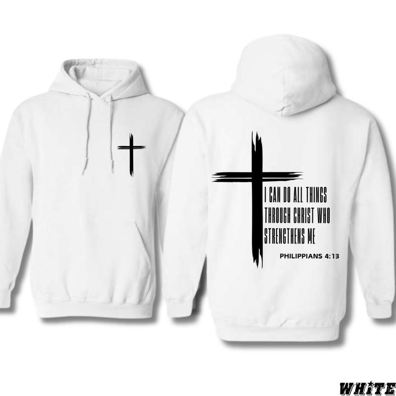 Cross Sweatshirt, Philippians 4:13 order