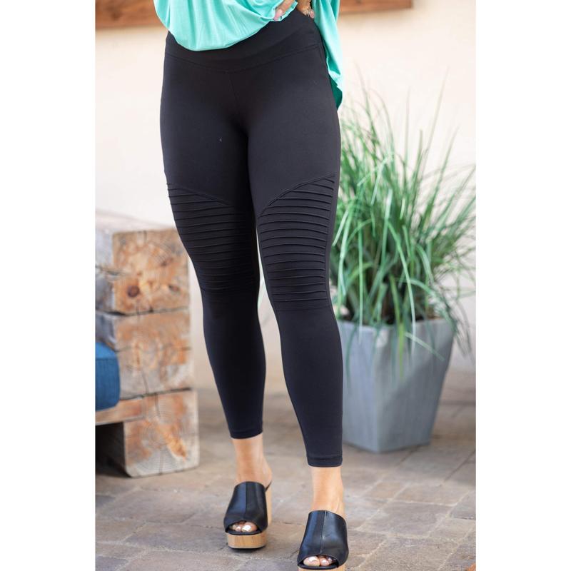 Moto leggings black best sale