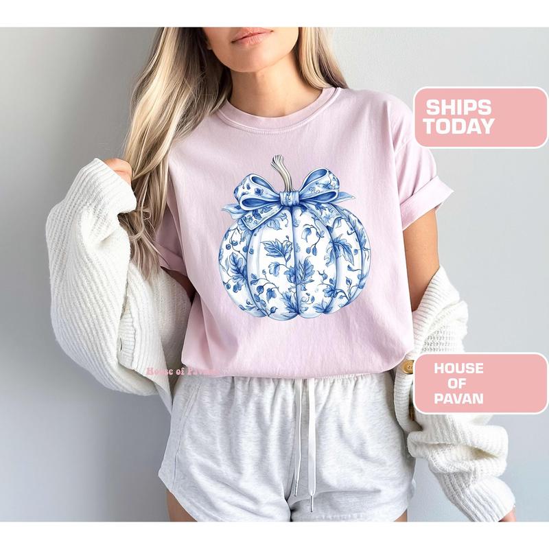 Floral Pumpkin Vintage Tee Floral Pumpkin Vintage Tee