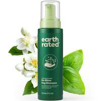 Earth Rated No-Rinse Dog Shampoo, Convenient Waterless Dog Shampoo for Cleaning, Conditioning & Detangling, for All Coat Types, Refreshing White Tea &