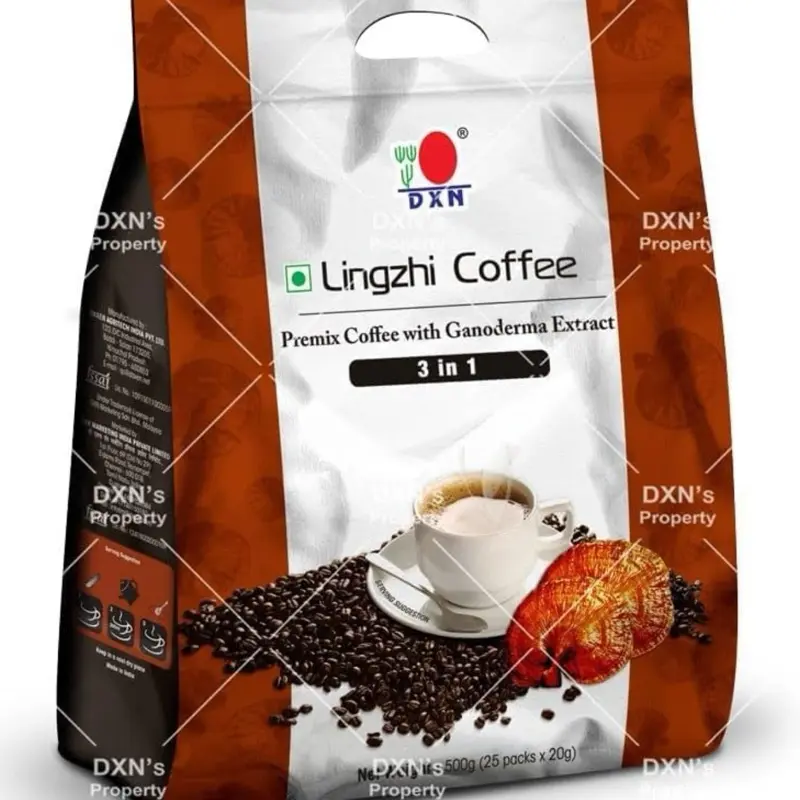 ウォルフ Ganoderma セット （DXN Lingzhi 3 in 1 Coffee 25