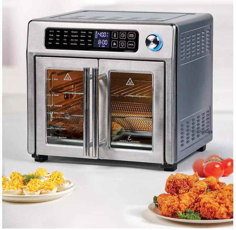 TikTok Shop Emeril Lagasse French Door Air Fryer 360 As Seen on TV