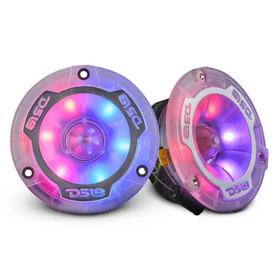 Beryllium Tweeters 2 Pcs 4 Ohm 350W Max Titanium Super Bullet Tweeters Audiopipe 350 Watts (1 Pair Twitter Car Audio
