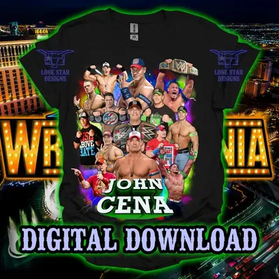 Cj X Wwe Last Time Jersey John Cena - TikTok Shop