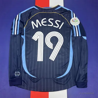 Lionel messi long sleeve jersey on sale