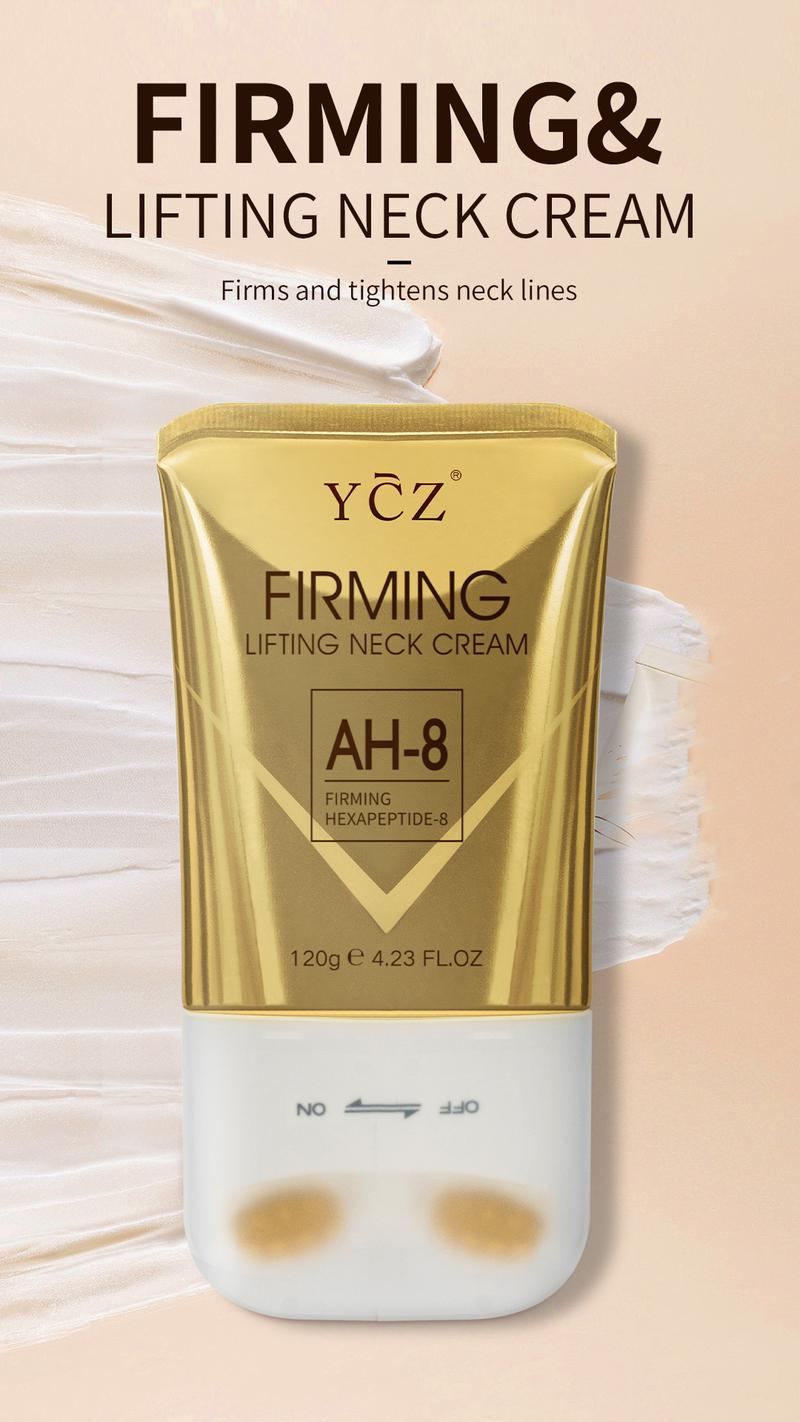 Product Introduction of YCZ Neck Firming Cream, Tighten and Lift Neck Cream for Crepey Skin, Skin Moisturizer, Deep Moisturizing, Cruelty free Neck Care Body Care Tightening 25