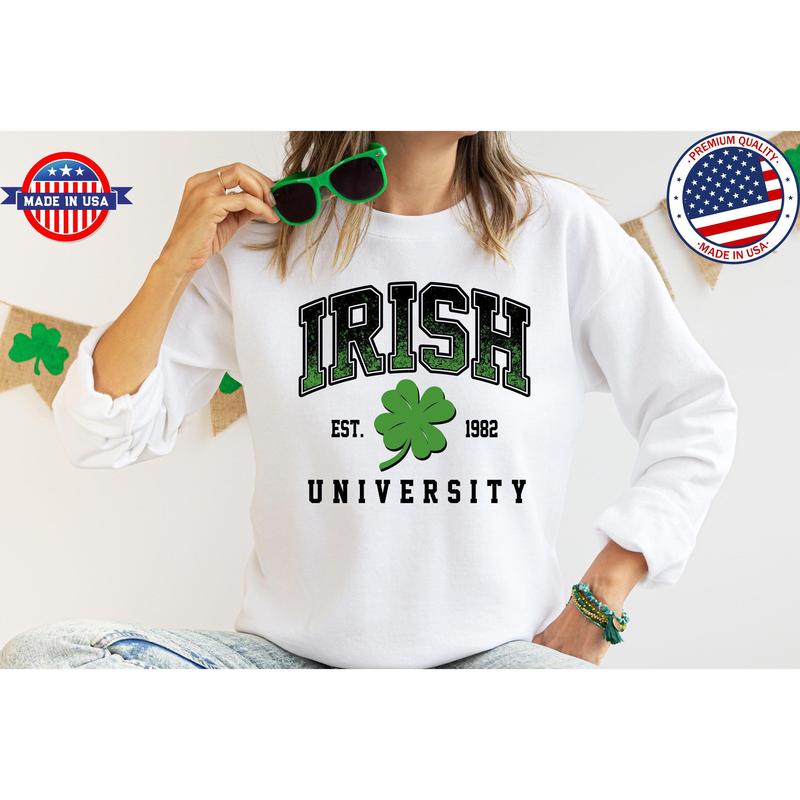 Irish Shamrock T-Shirt Green Clover St Patrick's Day Gifts Irish Shamrock T-Shirt Green Clover St Patrick's Day Gifts