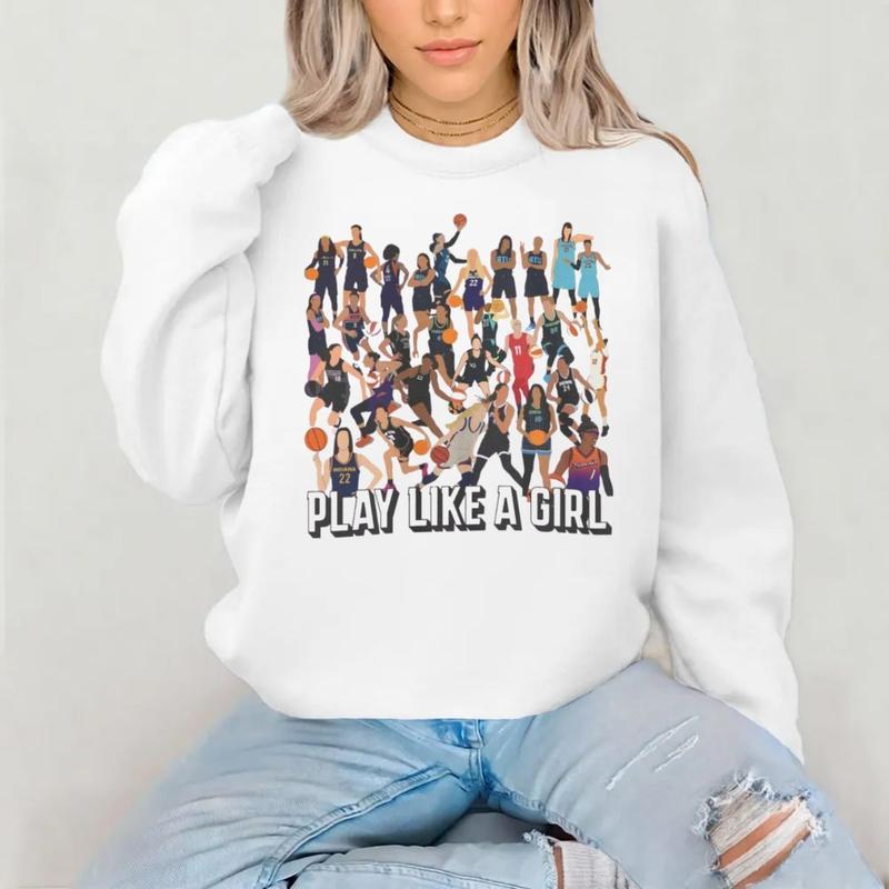 Basketball Shirt -Girls Basketball Gift- Play Like A Girl Basketball Shirt -Girls Basketball Gift- Play Like A Girl